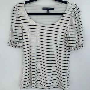 White House Black Market striped top, XS